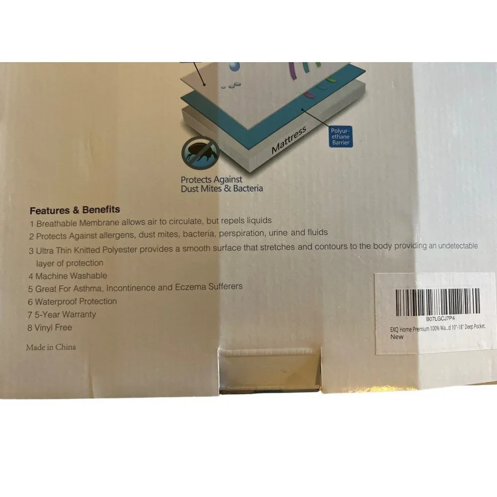 New EXQ Mattress Protector XL Twin